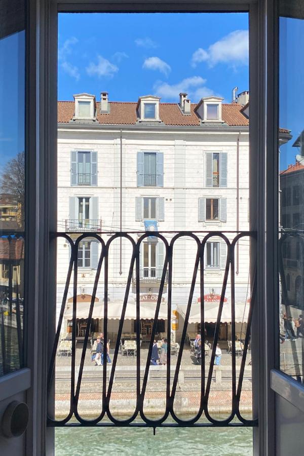 Canal View Historical Apartment Milán Exterior foto